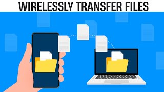 How to Transfer files from Android to PC Wirelessly 2024 [upl. by Asimaj]