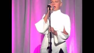 Sia Furler performing Elastic Heart at last nights GEM [upl. by Ahsilet]