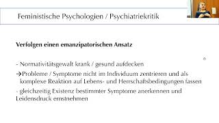 Dissoziative Identitätsstruktur im Blick feministischer Psychiatriekritik  Lara Bektaş [upl. by Anair]