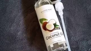 Fractionated Coconut Oil 16 Oz 100 Pure amp Natural Review [upl. by Anicart785]