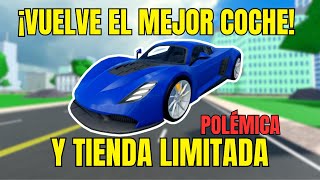 ACTUALIZACIÓN VUELVEN 2 COCHES a la tienda  Car Dealership Tycoon Roblox [upl. by Lotz960]