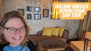 Holland America Koningsdam Ship Tour A Complete Look at the Pinnacle Class Cruise Ship [upl. by Eyatnod]