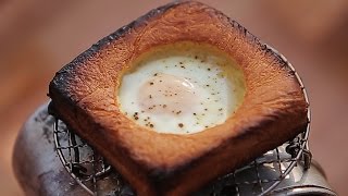 계란 토스트  카누캠핑  캠핑요리  Canoe  Egg Toast Recipe Camping Cooking  캠핑한끼 [upl. by Ihcalam]