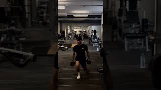 How to Walking Dumbbell Lunges Glutes [upl. by Ahtenak]