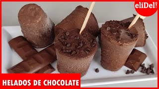 CÓMO HACER HELADOS DE CHOCOLATE🍫 CREMOSOS [upl. by Elidad]