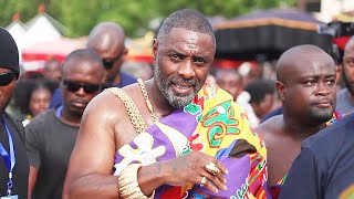 Hollywood Actor Idris Elba visits Otumfuo At The First Akwasidae At Manhyia Palace [upl. by Latashia698]