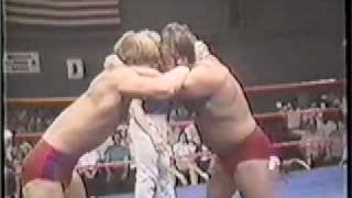 Matt Borne vs Kevin von Erich [upl. by Ytte]