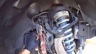 2004  2008 Ford F150 Front Leveling Kit Installation [upl. by Odlamur179]