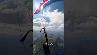 Paragliders finding best lift in a thermal [upl. by Kernan]