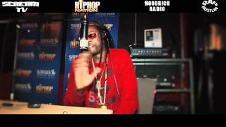 TITY BOI quot2 CHAINZquot Exclusive Hoodrich Radio Freestyle [upl. by Monto582]