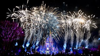 Magic Kingdom Disney Enchantment Fireworks Show in 4K  Walt Disney World 50th Anniversary 2023 [upl. by Kyne]