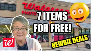 WALGREENS NEWBIE DEALS 218  224  Grab 7 Items for FREE [upl. by Ellierim]