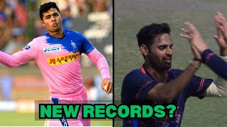 Unbelievable Syed Mushtaq Ali Trophy Performances Riyan Parag and Bhuvneshwar Kumar Rewrite Records [upl. by Isayg]