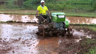 MEGA T Soil Puddling  Rice Cultivation – Kmwagricom [upl. by Cecilia]