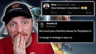 Starfield is Coming to PS5 and Xbox Fans are SO MAD [upl. by Eidlog]