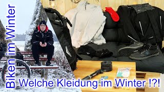 Welche Bekleidung beim Radfahren im Winter [upl. by Erickson]