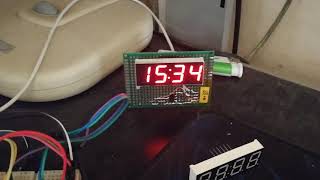 ESP8285（ESP8266）NTP Clock [upl. by Eednus]