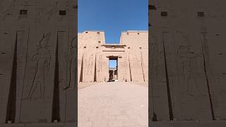 Edfu temple facade in Egypt [upl. by Laura436]