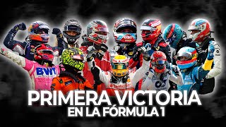 La PRIMERA VICTORIA de CADA PILOTO en la F1 PARRILLA 2024 [upl. by Anaujait]