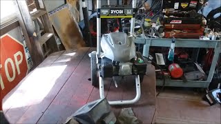 Ryobi 2900psi Pressure Washer Kohler Engine Tune up Valve Adjustment [upl. by Eberhard]