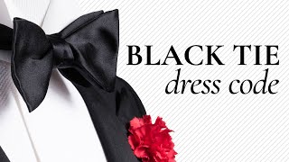 Tuxedo amp Black Tie Dress Code Explained How To Look Awesome in a Tux for Wedding Groom Gala Prom [upl. by Desireah]