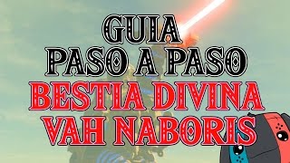 Guía PASO a PASO Bestia Divina Vah Naboris 🔺 ZELDA Breath of the Wild [upl. by Alfeus339]