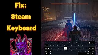 Fix How to Remove the Steam Keyboard from popping up in Games [upl. by Durkee756]