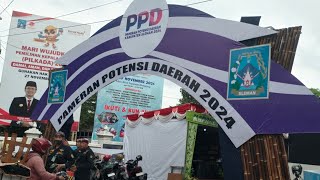 persiapan pameran potensi daerah kabupaten Sleman Yogyakarta [upl. by Enirod]