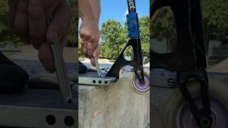 skatepark deck replacement scootering shopecx skatepark asmr [upl. by Hentrich590]