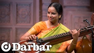 Amazing Carnatic music  Jayanthi Kumaresh  Raga Shanmukhapriya  Saraswati Veena  Music of India [upl. by Kolk]