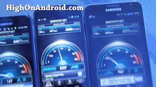 4G Network Test  Verizon 4G LTE vs Sprint 4G WiMAX vs TMobile HSPA vs ATampT HSPA [upl. by Anjela]