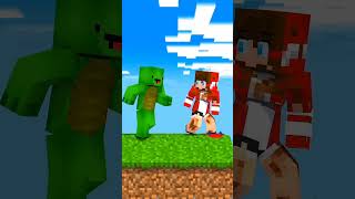 Help JJ Family Defeat Temptation  Maizen Minecraft Animationindonesia youtubeshorts shorts [upl. by Holli]