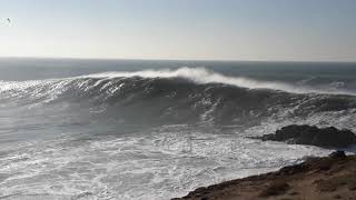 Énorme Swell à la côte Sauvage à Quiberon MONSTER WAVE [upl. by Ysset583]