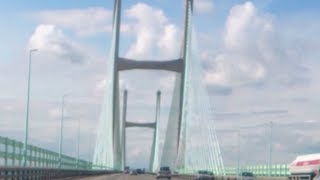 Driving in England and Wales The Second Severn Crossing M4 [upl. by Esac]