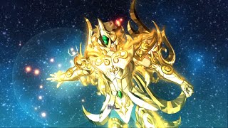 GOD AIOLIA vs POSEIDON Saint Seiya Soldiers Soul 4K [upl. by Aidnahs]