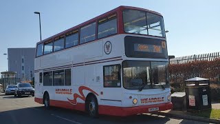 HELLFIRE BEAST Route 794  SN03EBK  Weardale Motor Services Transbus TridentALX400 [upl. by Laersi]