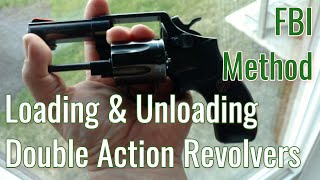 FBI Method of Double Action Revolver Loading and Unloading [upl. by Switzer986]