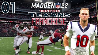 Madden 22 Houston Texans Franchise Ep 1 Starting The Rebuild With The New Scouting Update [upl. by Alleirbag724]