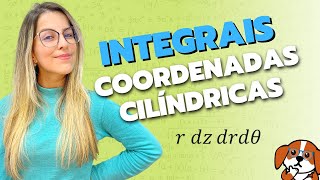 Como calcular integrais triplas com coordenadas cilíndricas  Exercícios  Cálculo [upl. by Danelle]