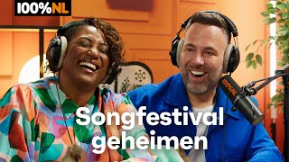 Hoe is het om mee te doen aan het Songfestival SONGFESTIVAL GEHEIMEN 1  100 NL PODCAST [upl. by Marthena890]