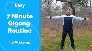 7 Minute Qigong Routine  Easy Beginner Practice to Invigorate the Qi [upl. by Enelyw]