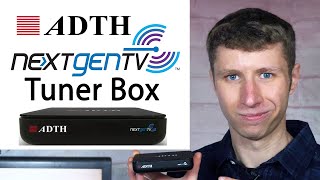 ADTH ATSC 30 NextGen TV Box with DVR Review [upl. by Erreipnaej]