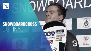 Jakob Dusek AUT  Winner  Mens Snowboard Cross  Cervinia  FIS Snowboard [upl. by Ybbil]