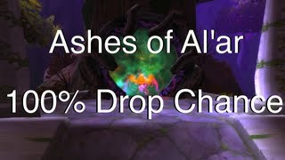 How To Get Ashes of Alar With 100 Drop Chance in Patch 54 and forward [upl. by Eatnohs]