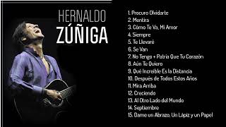 Hernaldo Zúñiga La Canción Más Escuchada Hernaldo Zúñiga Grandes Exitos 2023 [upl. by Amadeus]