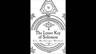 Lesser Key of Solomon Goetia Preliminary Invocation [upl. by Nilat458]