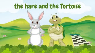 The Hare and The Tortoise story for kids [upl. by Felty]