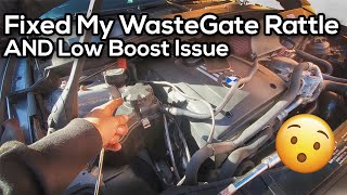 BMW N54 Wastegate Rattle Fix CHEAP AND EASY [upl. by Abbe444]