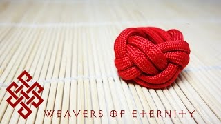 How to Make a Paracord Woggle Tutorial Turks Head Knot [upl. by Marquet]