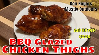 BBQ Glazed Chicken Thighs  Emeril Lagasse Power Air Fryer 360 [upl. by Karee]